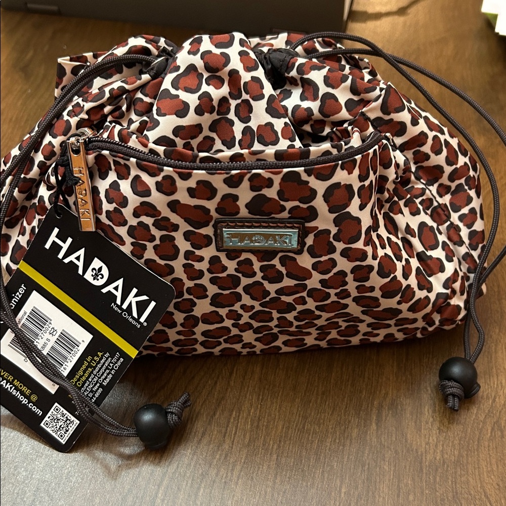Haiku Wild Patterned Drawstring Pouch